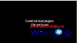 win7系统网页看视频的时候提示Could not load plugins的解决方法